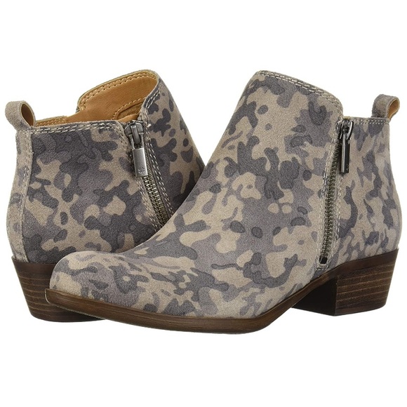 Lucky brand camo booties - LIKE NEW - Picture 4 of 4